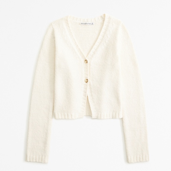 ❤️SOLD❤️Abercrombie Textural Cardigan - Picture 2 of 5